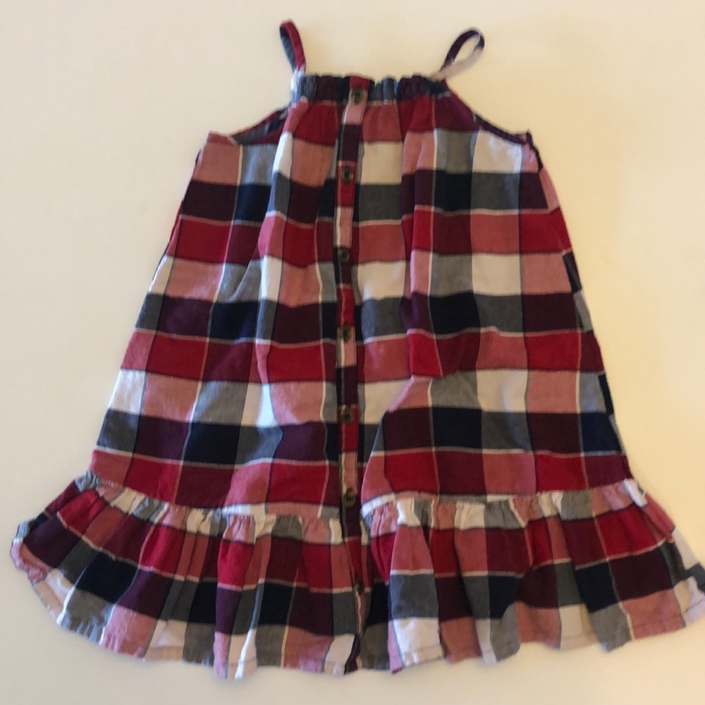 Girl’s Old Navy Flannel Plaid Dress
